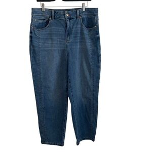 Talbots barrel leg jeans EUC size 14